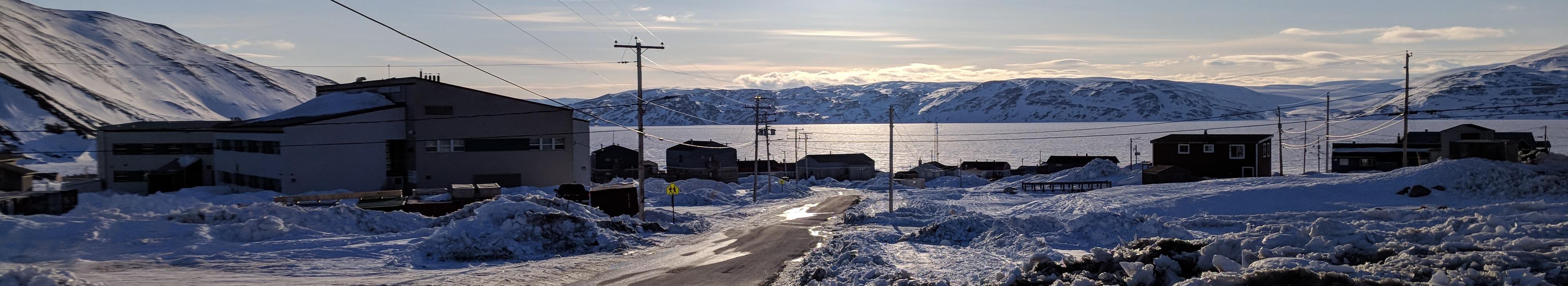 Kangiqsujuaq in the springtime